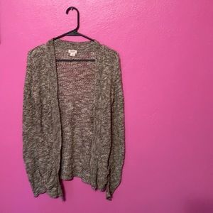 Open sweater